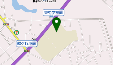 伊丹市立東中学校の地図画像