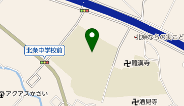 加西市立北条中学校の地図画像