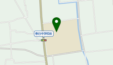 丹波市立春日中学校の地図画像