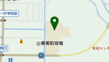 香美町立香住第一中学校の地図画像