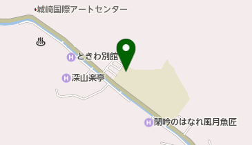 豊岡市立城崎中学校の地図画像