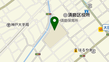 神戸市立太田中学校の地図画像