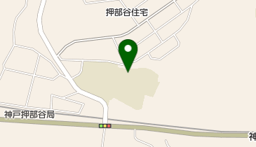 神戸市立押部谷中学校の地図画像