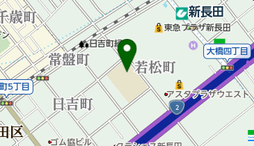 神戸市立駒ケ林中学校の地図画像