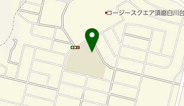 神戸市立白川台中学校の地図画像