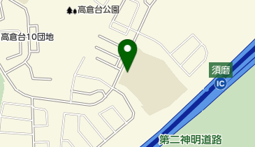 神戸市立高倉中学校の地図画像