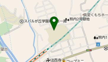 神戸市立布引中学校の地図画像