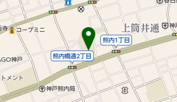 神戸市立葺合中学校の地図画像