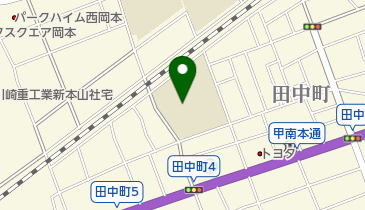 神戸市立本山南中学校の地図画像