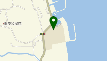 洲本市立由良中学校の地図画像