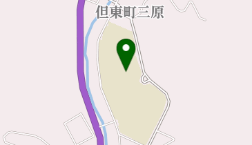 豊岡市立但東中学校の地図画像