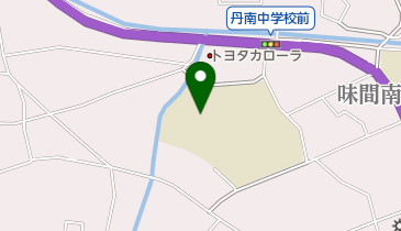 丹波篠山市立丹南中学校の地図画像