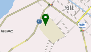 豊岡市立港中学校の地図画像