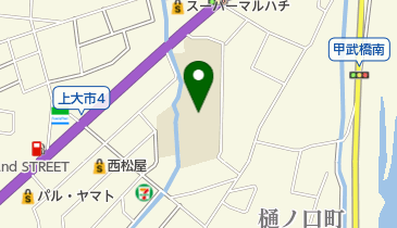 西宮市立甲武中学校の地図画像