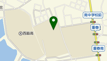 西脇市立西脇南中学校の地図画像