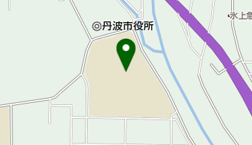 丹波市立氷上中学校の地図画像