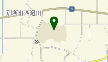 三木市立別所中学校の地図画像