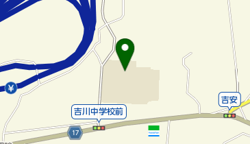 三木市立吉川中学校の地図画像