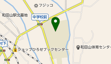 朝来市立和田山中学校の地図画像