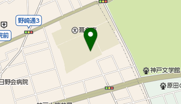 神戸市立筒井台中学校の地図画像