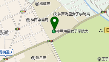 私立神戸海星女子学院中学校の地図画像