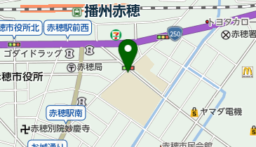 赤穂市立赤穂小学校の地図画像