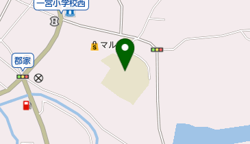 淡路市立一宮小学校の地図画像