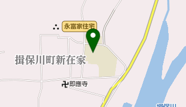 たつの市立半田小学校の地図画像