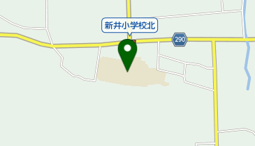 丹波市立新井小学校の地図画像