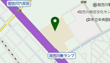 加古川市立平岡北小学校の地図画像