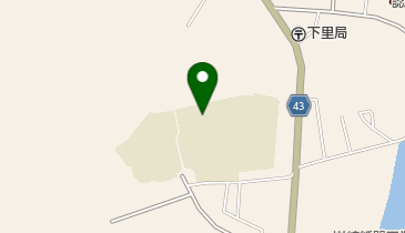 加西市立下里小学校の地図画像