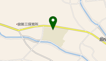加西市立西在田小学校の地図画像