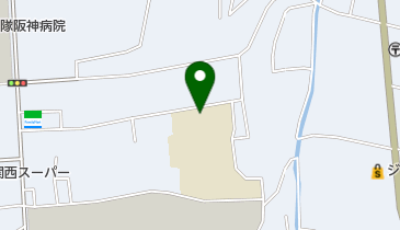 川西市立久代小学校の地図画像