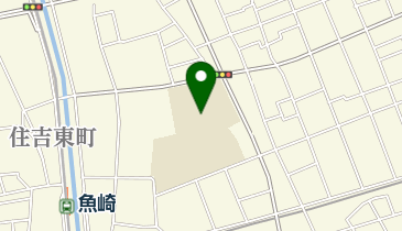 神戸市立魚崎小学校の地図画像