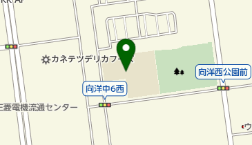 神戸市立向洋小学校の地図画像
