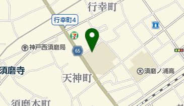 神戸市立西須磨小学校の地図画像