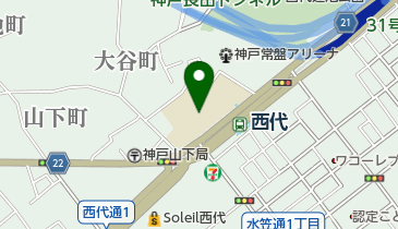 神戸市立蓮池小学校の地図画像