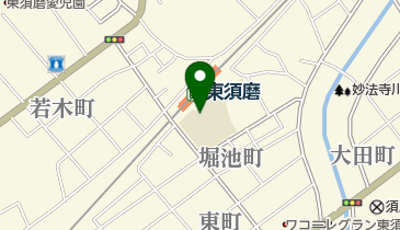 神戸市立東須磨小学校の地図画像