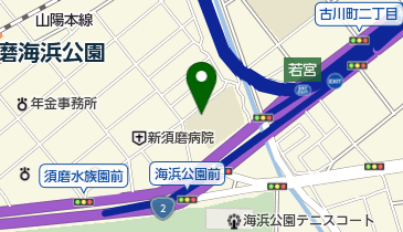 神戸市立若宮小学校の地図画像
