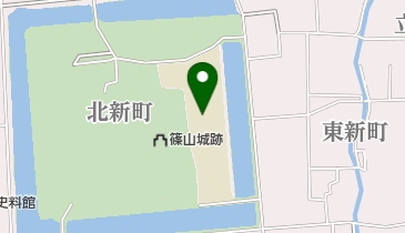 丹波篠山市立篠山小学校の地図画像