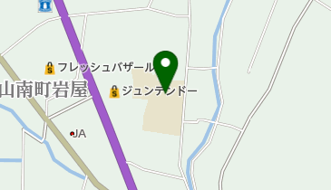 丹波市立小川小学校の地図画像