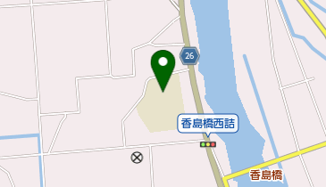 たつの市立香島小学校の地図画像