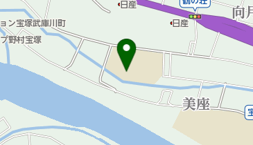 宝塚市立美座小学校の地図画像