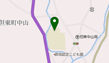 豊岡市立資母小学校の地図画像
