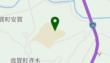 宍粟市立波賀小学校の地図画像