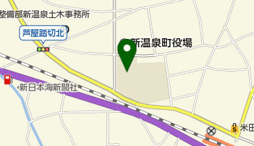 新温泉町立浜坂北小学校の地図画像