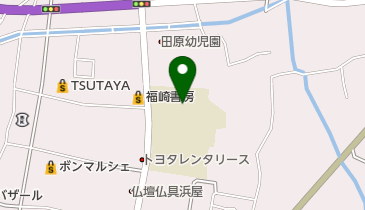 福崎町立田原小学校の地図画像