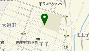 明石市立王子幼稚園の地図画像