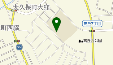 明石市立高丘西幼稚園の地図画像