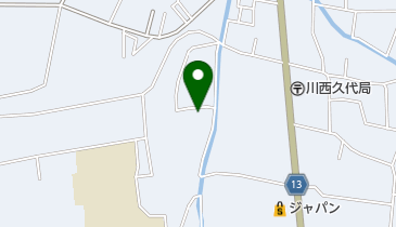 川西市立久代幼稚園の地図画像